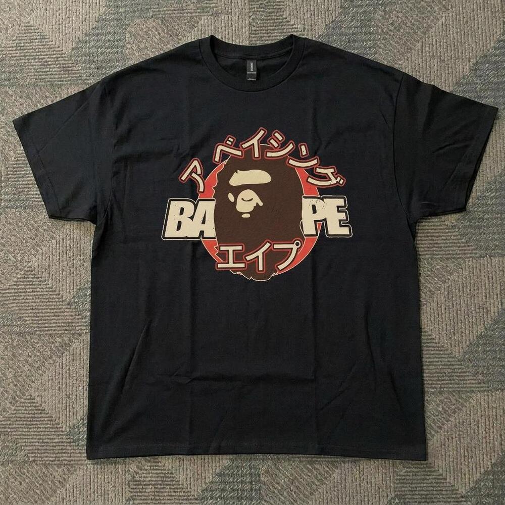 Black Bape Japan Cotton Tee